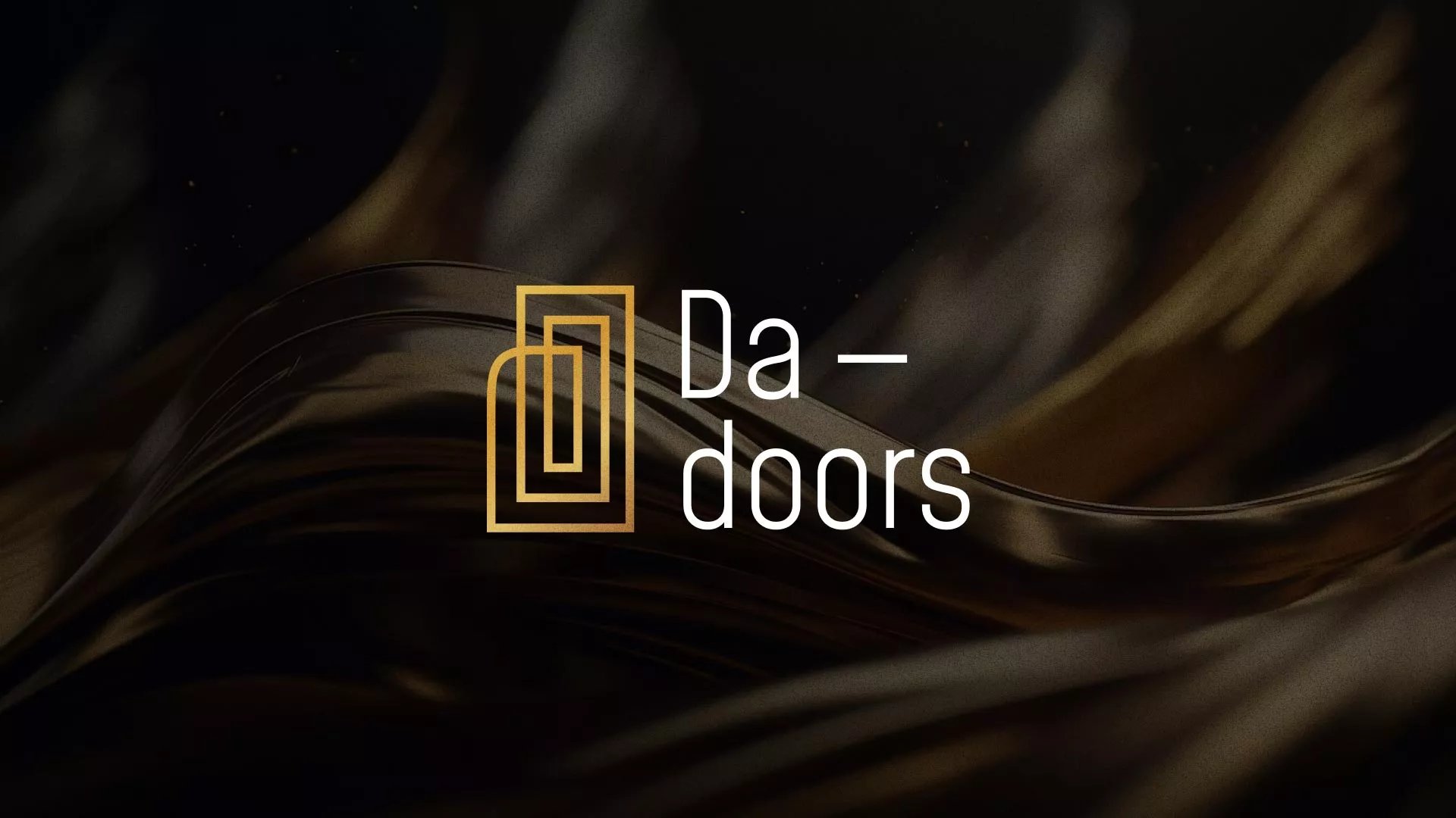 Разработка логотипа для компании «DA-DOORS» в Унече